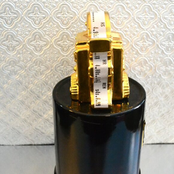 Vintage Ezra Books Whiskey Decanter Stock Ticker 1970 Barware Collectible - Picture 8 of 12